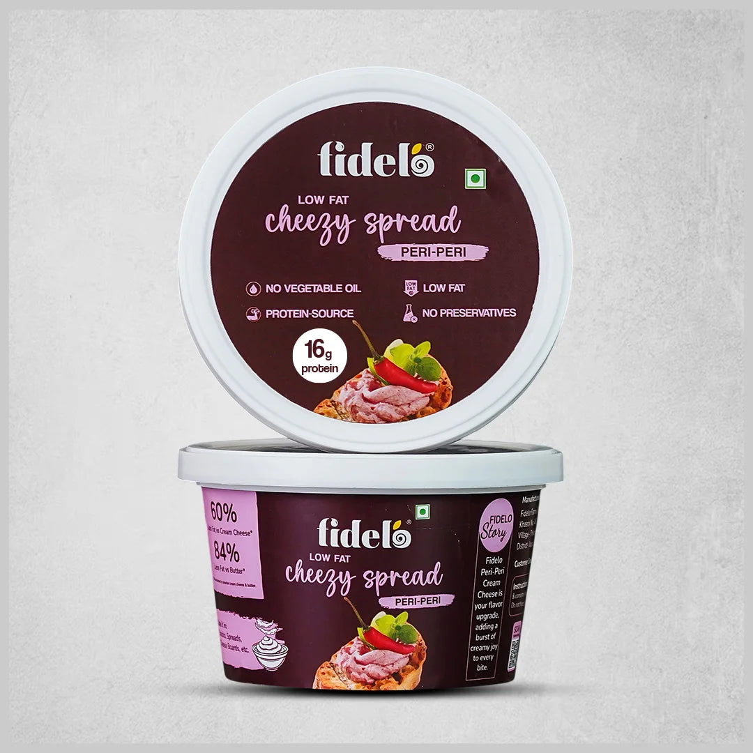 Fidelo Low Fat Cheezy Spread (Peri Peri)