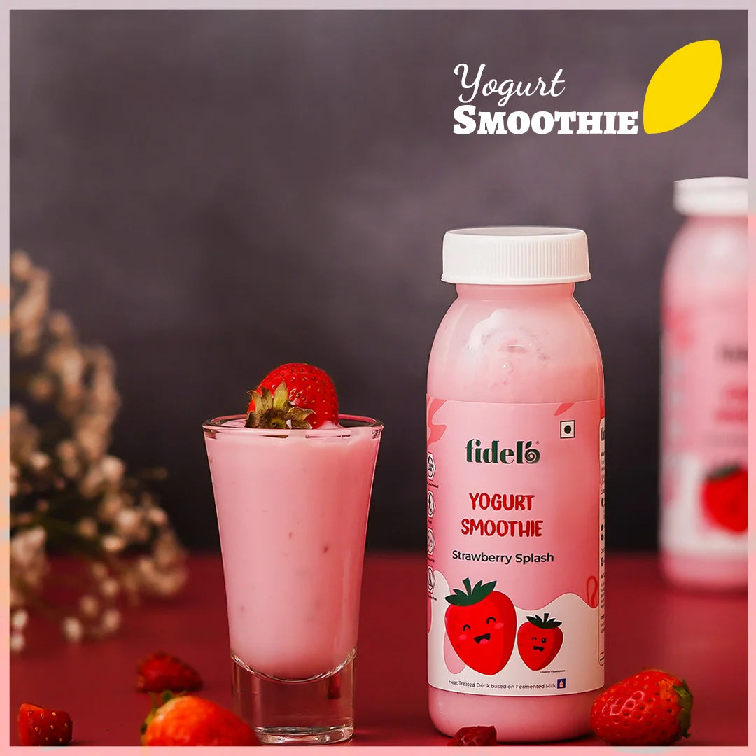 Yogurt Smoothie | Strawberry Splash