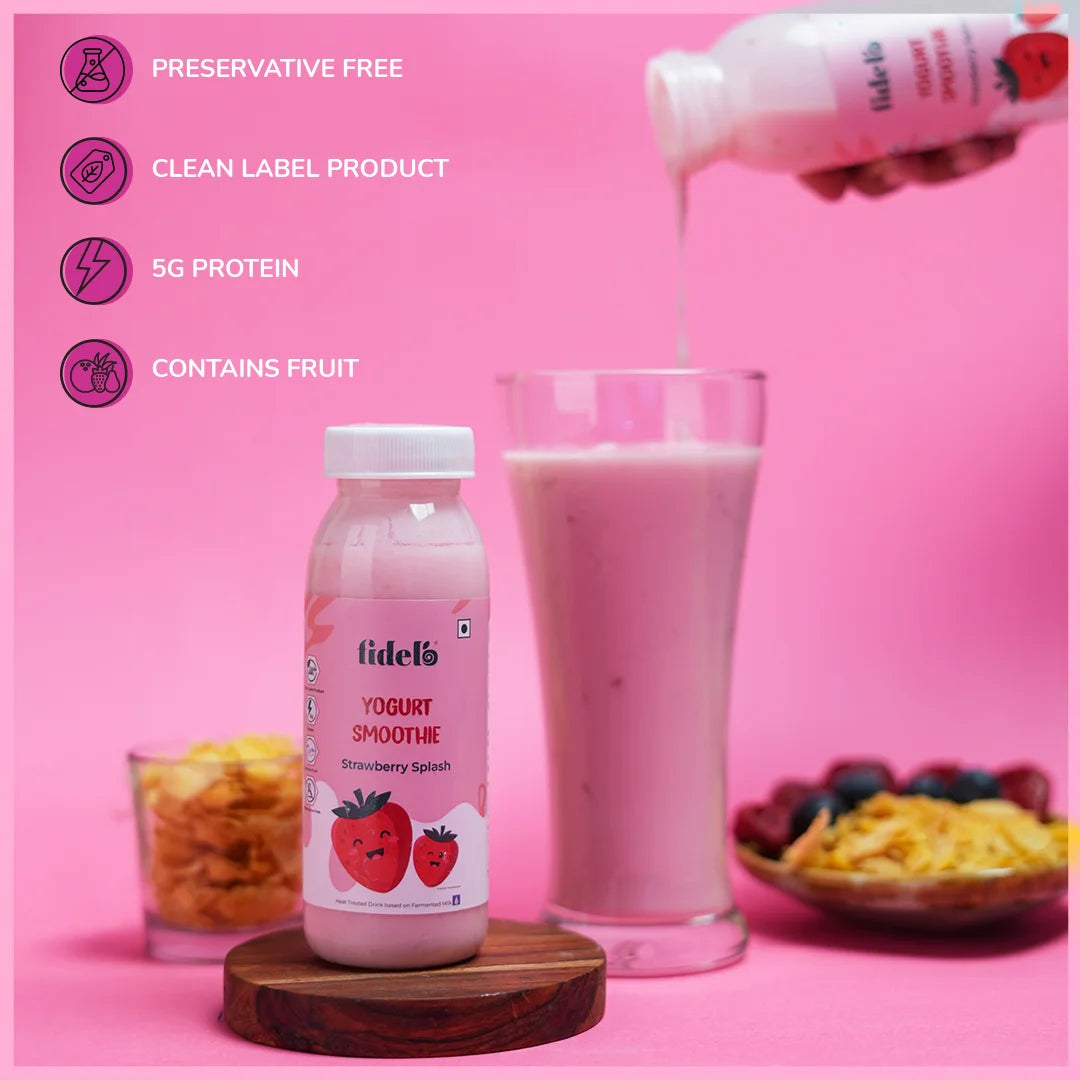 Yogurt Smoothie | Strawberry Splash