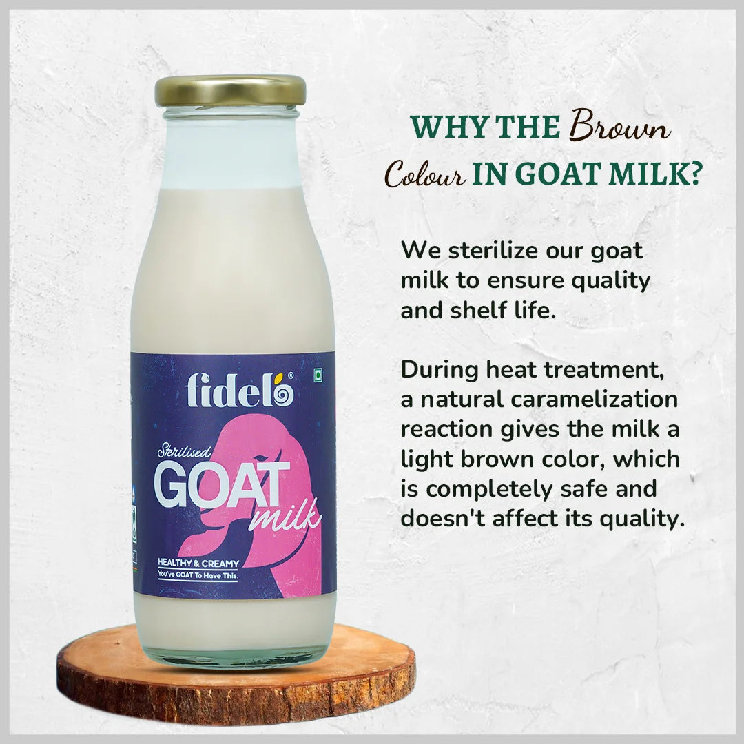 Fidelo Goat Milk I Glass Pack I 290ml
