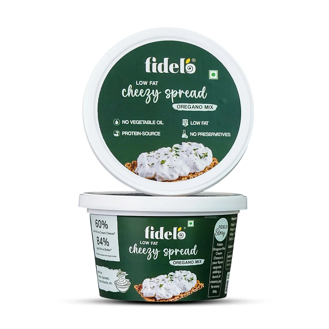 Fidelo Low Fat Cheezy Spread (Oregano)
