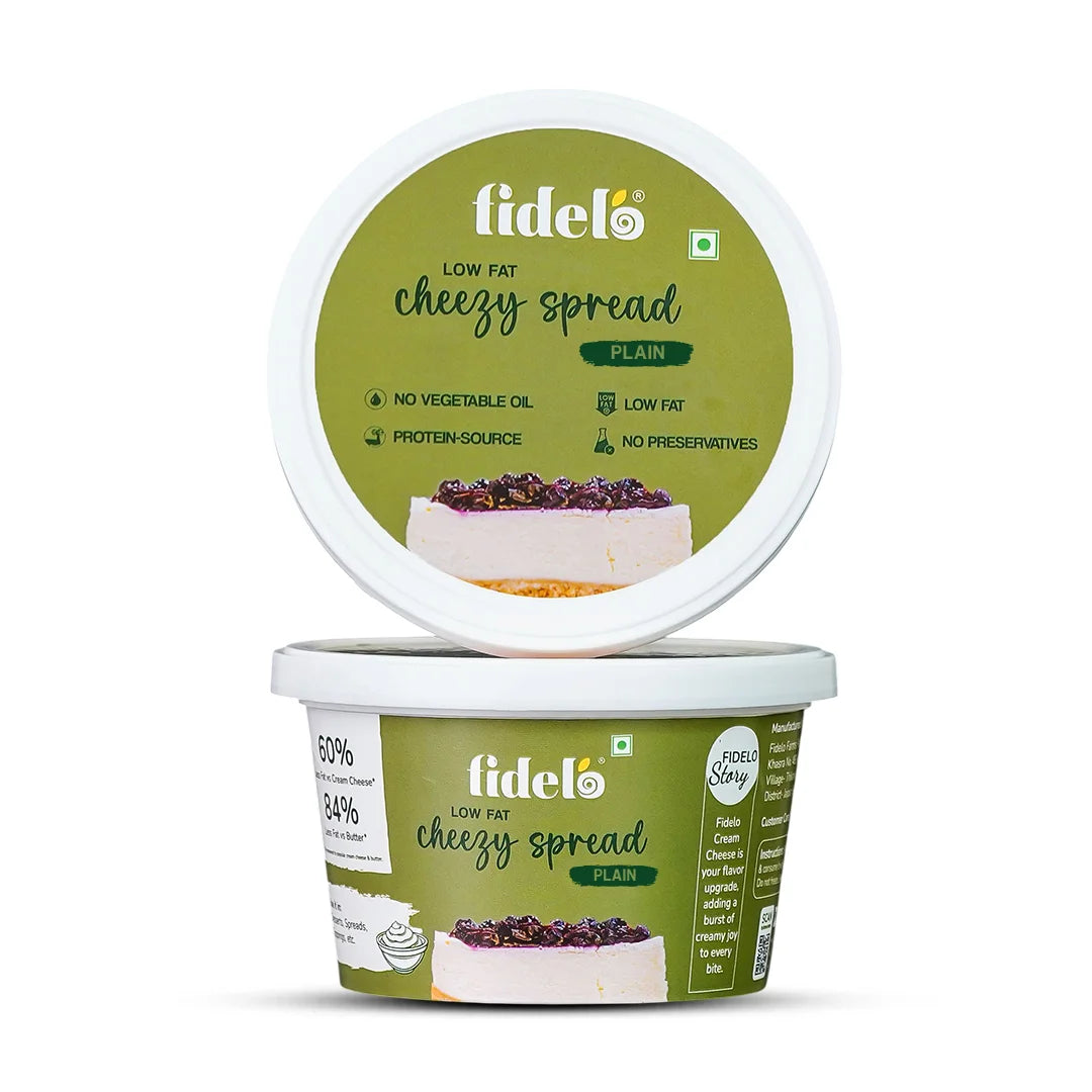 Fidelo Low Fat Cheezy Spread (Plain)