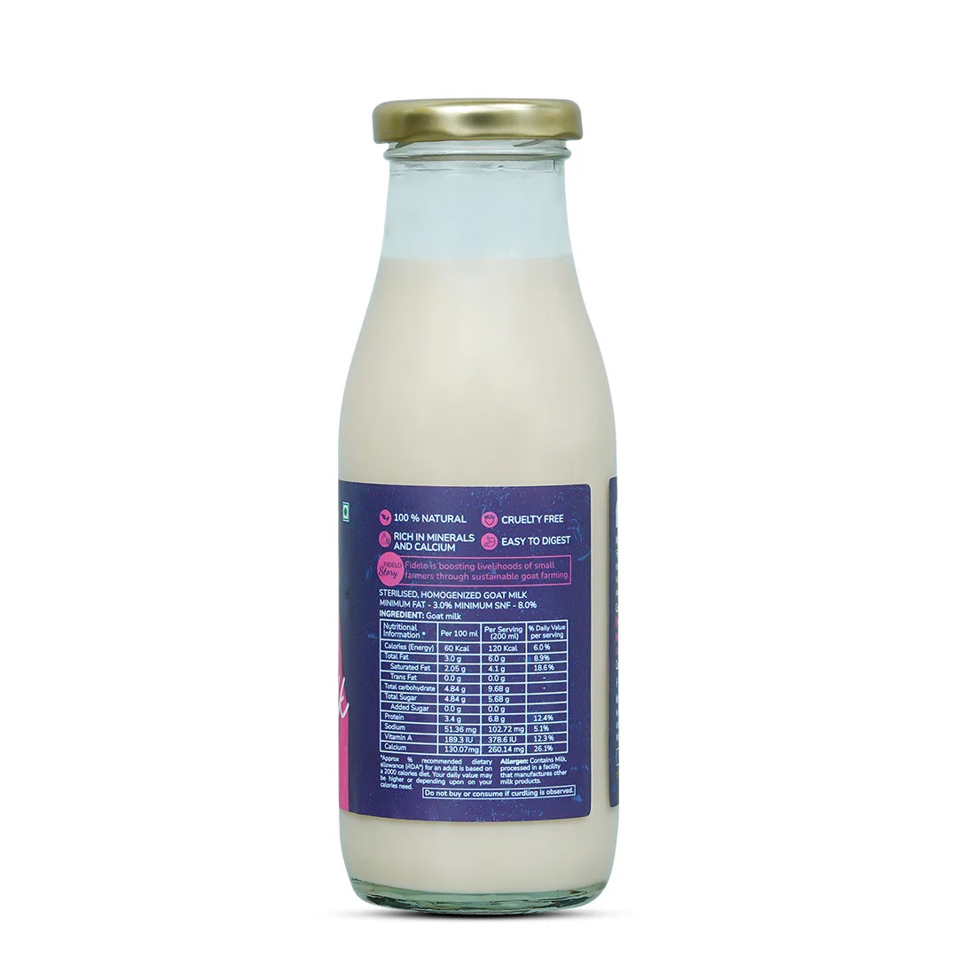 Fidelo Goat Milk I Glass Pack I 290ml