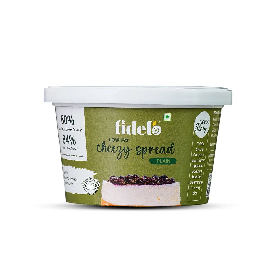 Fidelo Low Fat Cheezy Spread (Plain)