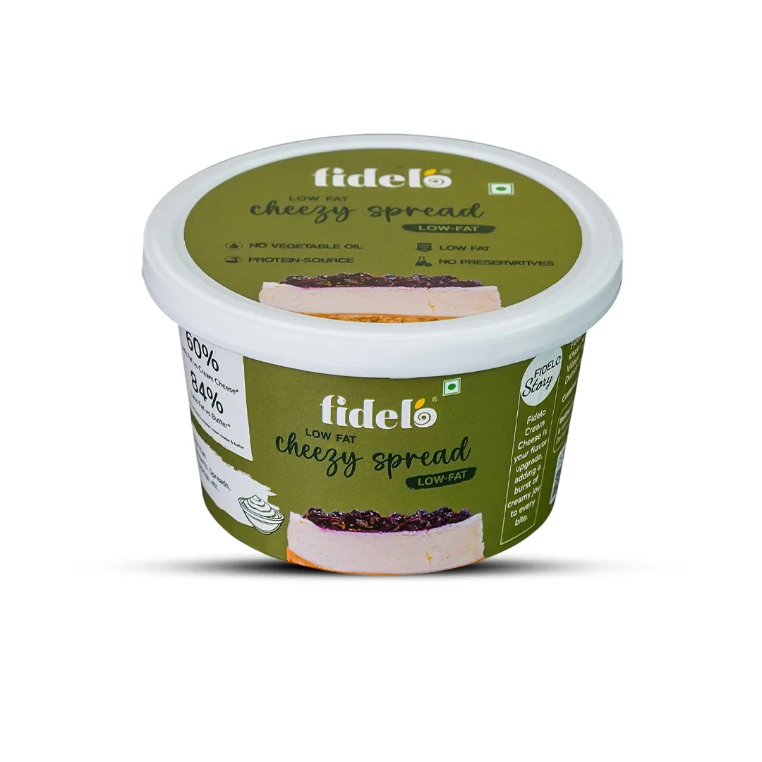 Fidelo Low Fat Cheezy Spread (Plain)