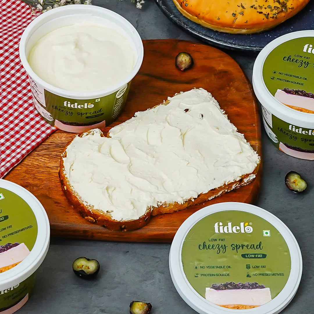 Fidelo Low Fat Cheezy Spread (Plain)