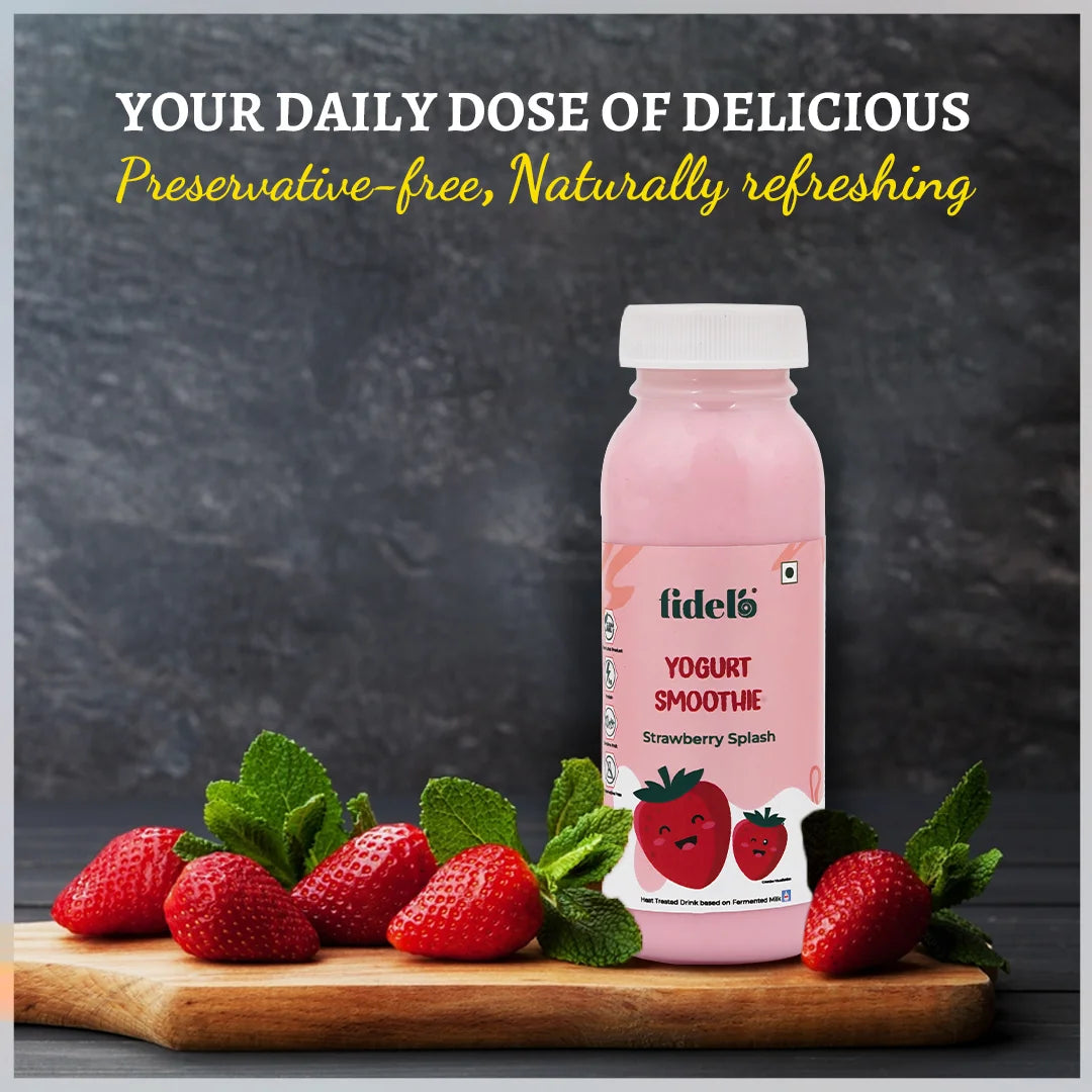 Yogurt Smoothie | Strawberry Splash