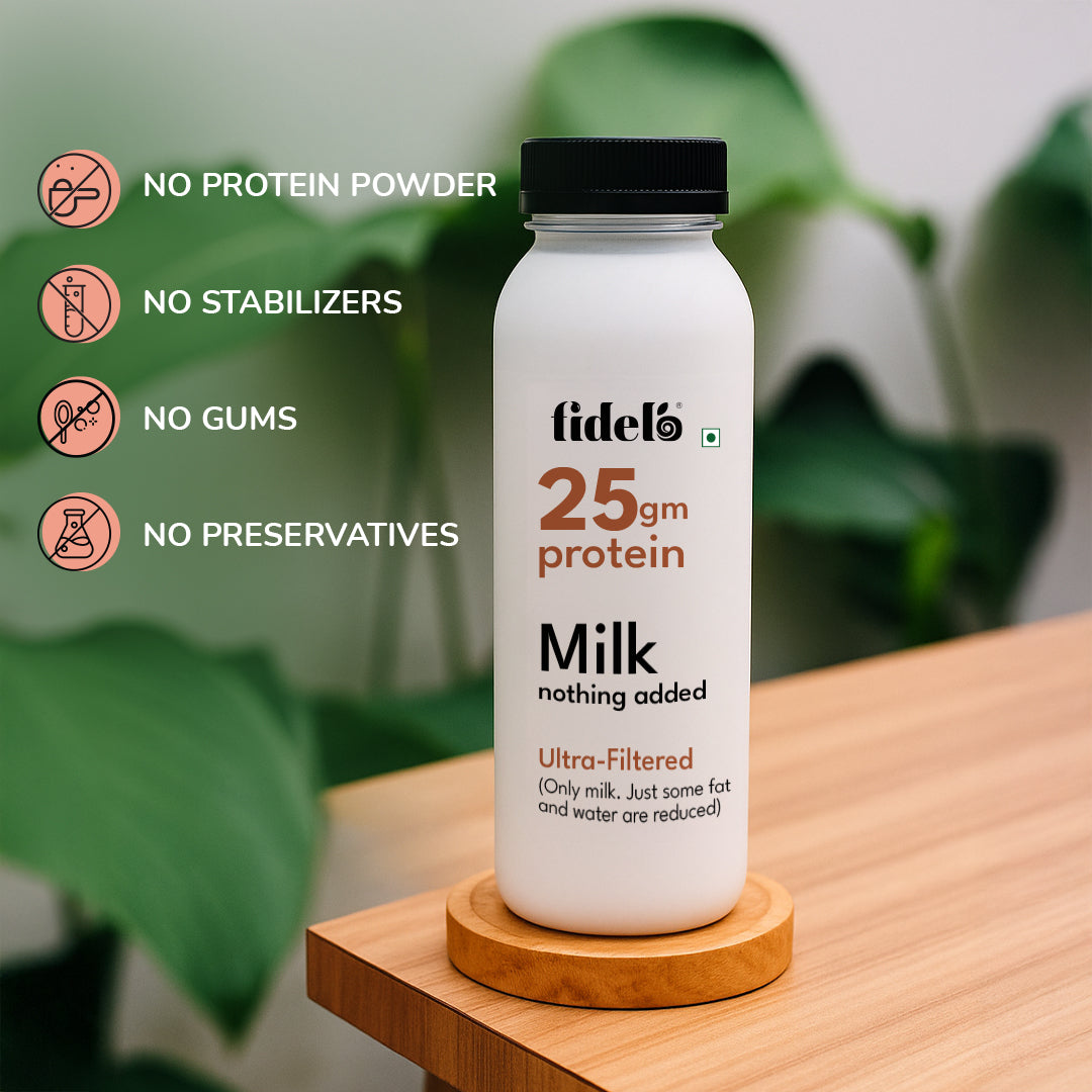 Fidelo High Protein Milk 25gm