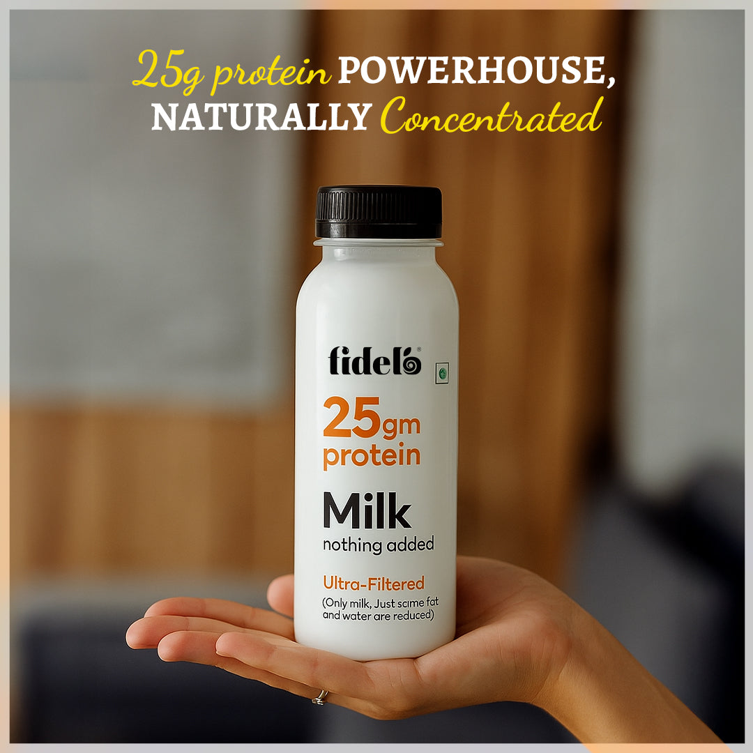 Fidelo High Protein Milk 25gm