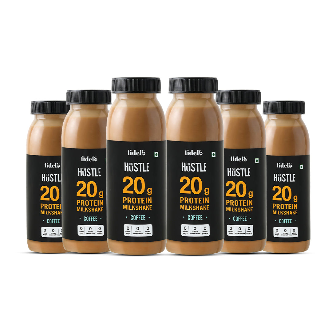 Fidelo 20g Protein Milkshake- Coffee (200 ml x 6 pcs)