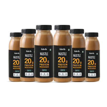 Fidelo 20g Protein Milkshake- Coffee (200 ml x 6 pcs)